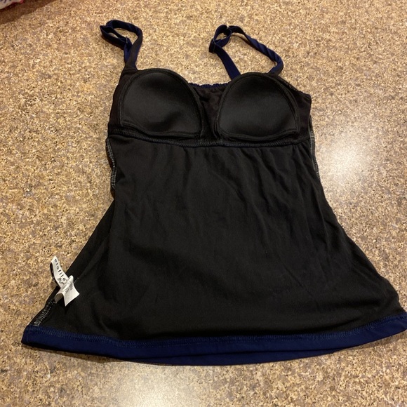 NWT Profile By Gottex Navy Blue Tankini Top 6 (Swim Top Only) - Picture 12 of 17